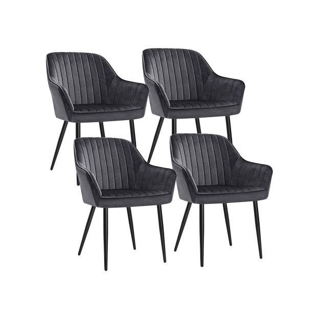 Söögitoolid 4 tk komplekt Hall