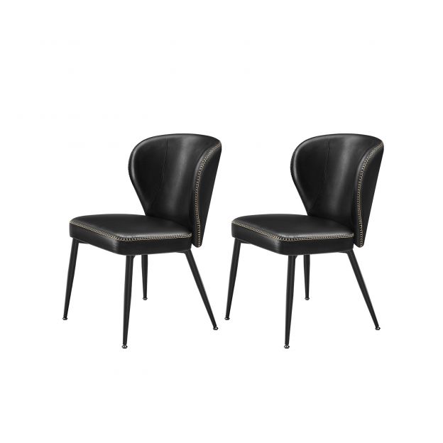 EKHO Collection - Söögitoa toolide komplekt 2 tintmust