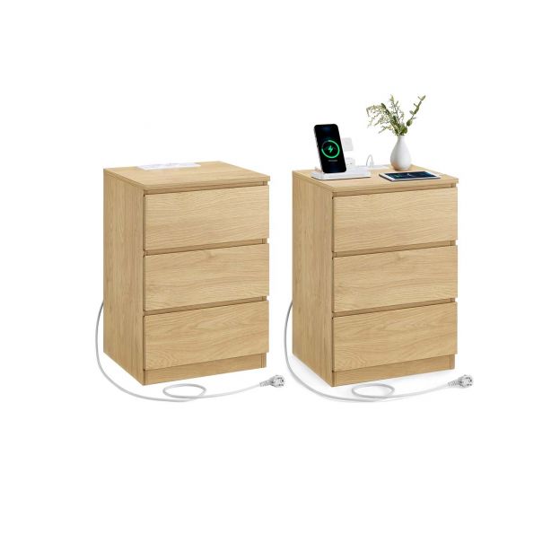 Öökapp, abilaud, 3 sahtlit, kaldserv, 2 vahelduvvoolupesa, 2 USB-pesa, elutuba, magamistuba, kabinet, moodne