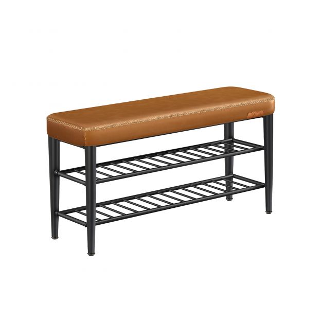 EKHO kollektsiooni kingapink õmblustega 30 x 100 x 50 cm karamellipruun