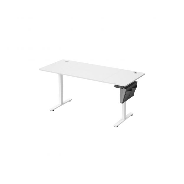 Elektriliselt reguleeritava kõrgusega kirjutuslaud 70 x 160 x (72-120) cm, valge