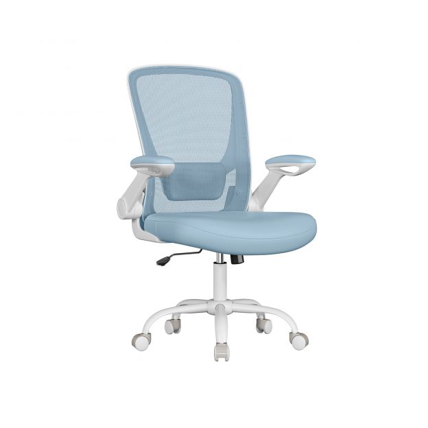 Kontoritool ergonoomiline kokkuklapitavad käetoed udusinine