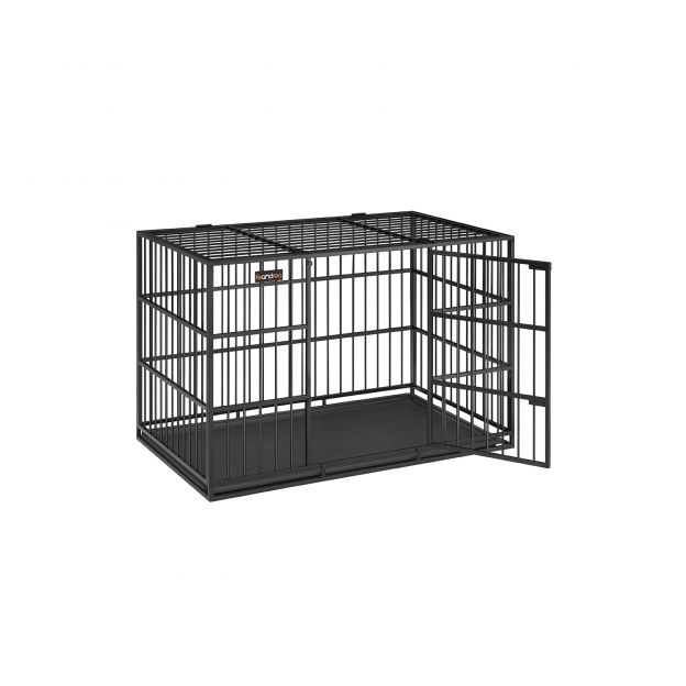 Koera puur 122 x 75 x 80 cm eemaldatava põhjaalusega