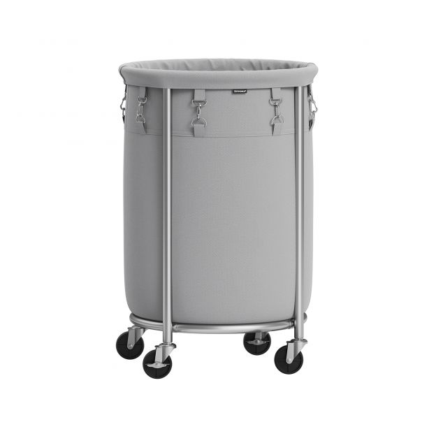 Pesukorv ratastel 70L, hall