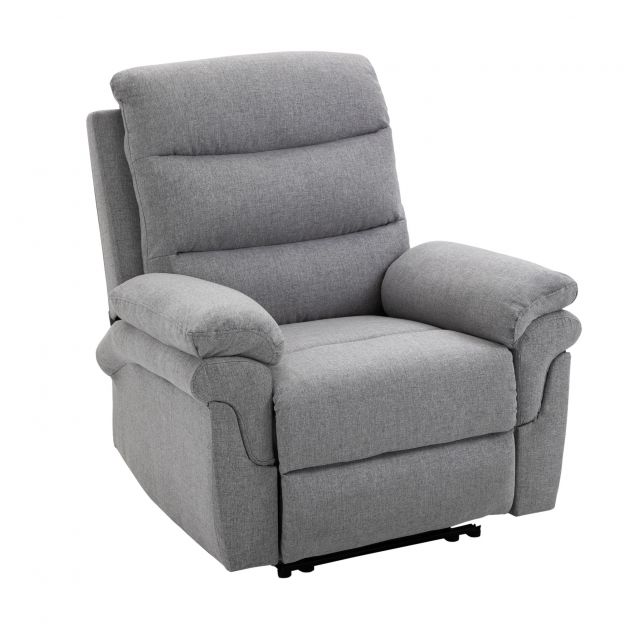 Lamamistool lamamisasendiga, 165° kallutatav, kokkupandava jalatoega, linase puudutusega, puhketool, tugitool, 91 x 92 x 102 cm, helehall| Aosom