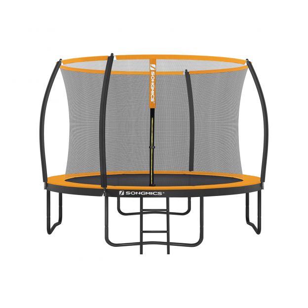 Batuut Ø 305 cm must-oranž