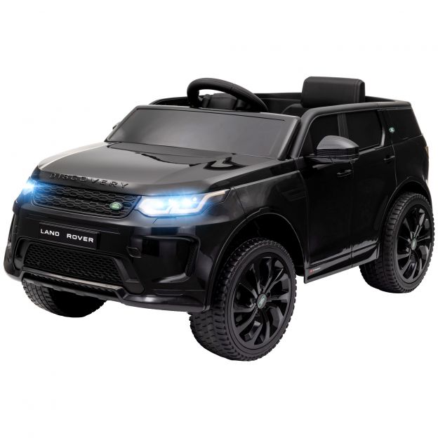AIYAPLAY laste elektriauto 12V lasteauto 2,4G kaugjuhtimispuldiga, muusika, signaal, elektrisõiduk LED-tuledega, USB/MP3-pistik, 3-5 km/h, lastele 3-6 aastat, must
