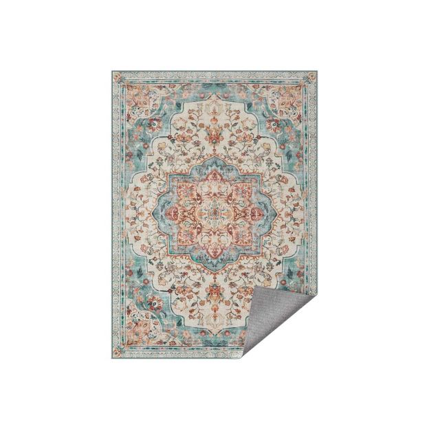 Vintage vaip, 160 x 230 cm, elutoavaip, magamistoavaip, pestav vaip, libisemiskindel vaip, kööki, koridori, söögituppa, cappuccinobeige TAR033L01