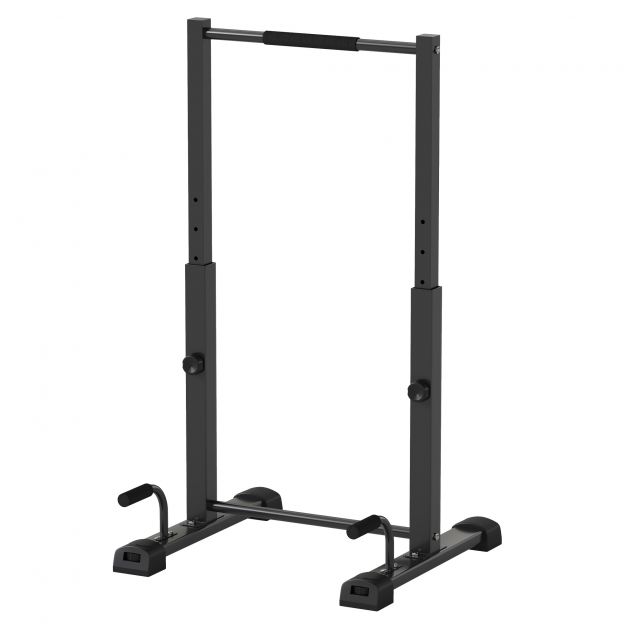 SPORTNOW Dip Barren Dip Station kuni 540 kg kandevõimega kõrguse reguleeritav fitness-riba Push Up Stand Bar fitness parallettes, kätekõverduste käepidemed kalisteenika, kodu, jõutreeningu jaoks