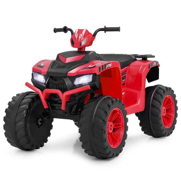 24V elektriline laste-ATV elektri-ATV juhtmevaba ühendusega elektri-ATV punane