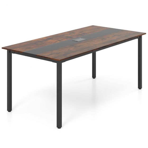 180 x 90 cm konverentsilaud 8–10 inimesele, koosolekulaud, ristkülikukujuline seminarilaud
