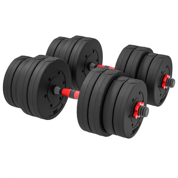 2 ühes hantlite komplekt 30 kg reguleeritav hantel ja kang professionaalne hantel jõutreeninguks ja tõstmiseks kodus fitnessi jaoks
