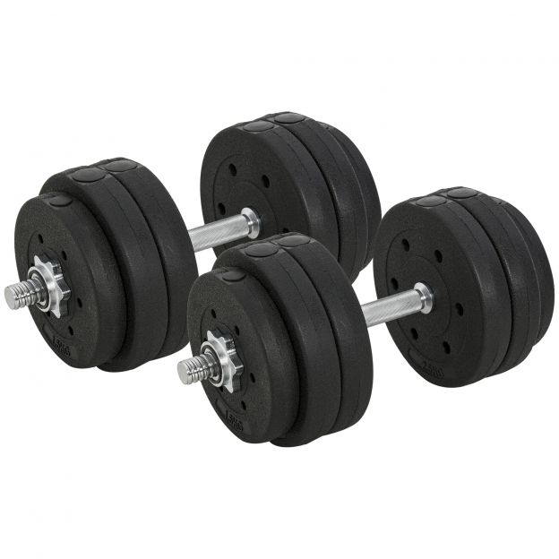 30KG hantlite komplekt kodu ja jõusaali jaoks, teras PU must, ideaalne jõutreeninguks.