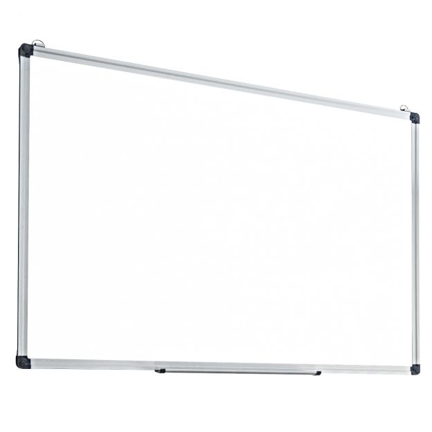 Valgetahvel magnettahvel kirjutustahvel seinatahvel memotahvel alumiiniumraamiga (70x50 cm)
