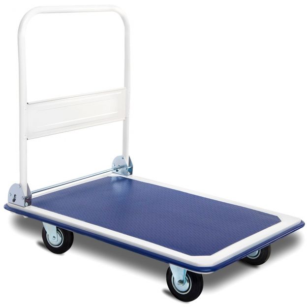 Plattformkäru 90 x 60 cm rullkäru transpordikäru