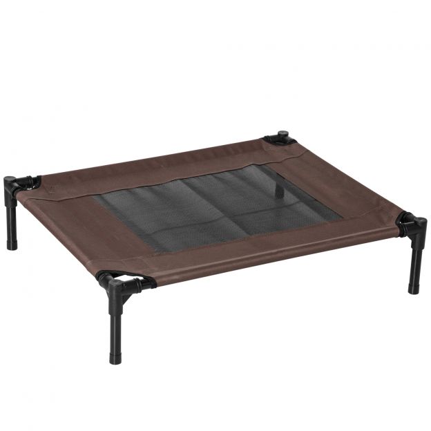Välistingimustes kasutatav koeravoodi Vastupidav koeravoodi 76x61x18cm 600D Oxfordist pruun koertele ja kassidele.de