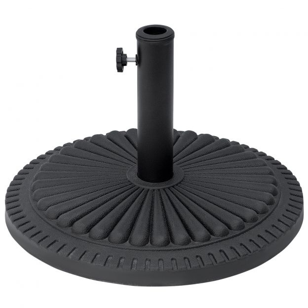 Päikesevarju alus 14 kg ümmargune päikesevarjudele 35-48 mm varjualus tsementist Ø49 cm aeda ja terrassile.