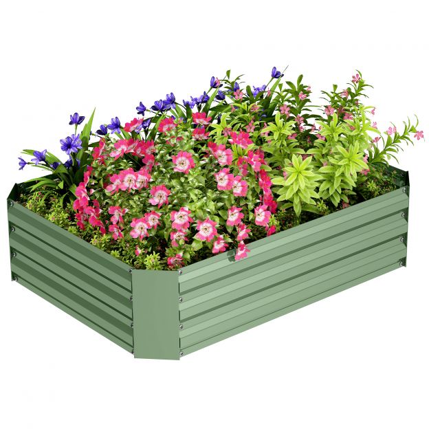 Terasest kõrgpeenar, istutuskast, varajane peenar, aiapeenar, lillekast virnastatav, istutuskast köögiviljapeenar 120x90x30cm aia, rõdu jaoks, istutuspott lilledele, taimedele, köögiviljadele