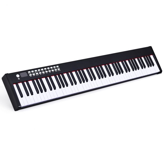 88-klahviline digitaalne klaverklaviatuur, elektrooniline klaviatuur, kandekott