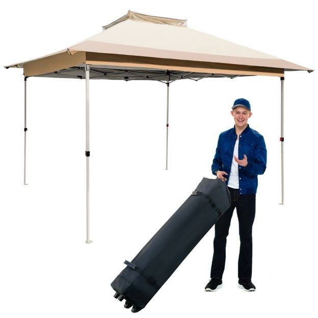 3,6 x 3,6 m paviljon topeltkatusega veekindel stabiilne talvekindel UV-kaitse 50+