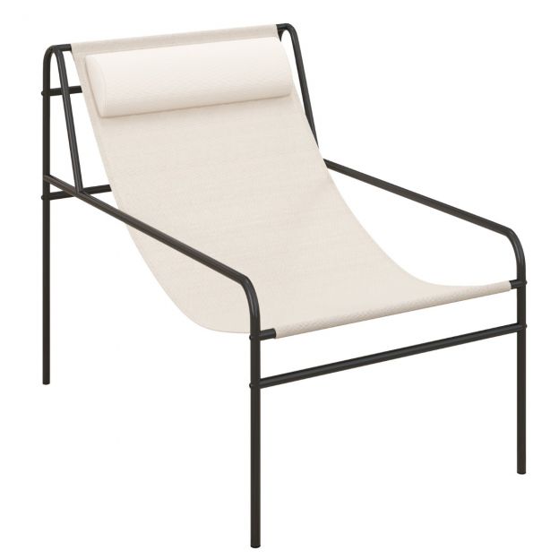 Lamamistool lounge-tool eemaldatava peatugiga 94 x 62 x 76 cm beež