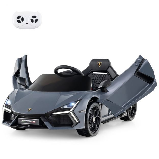 Laste elektriauto Lamborghini Revuelto 12V elektriline lasteauto LED-esituledega hall