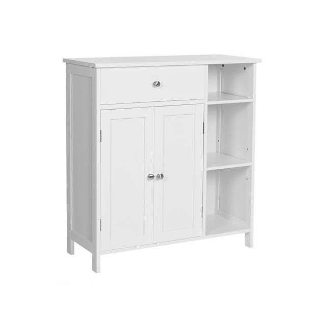 Vannitoakapp 75 x 30 x 80 cm valge