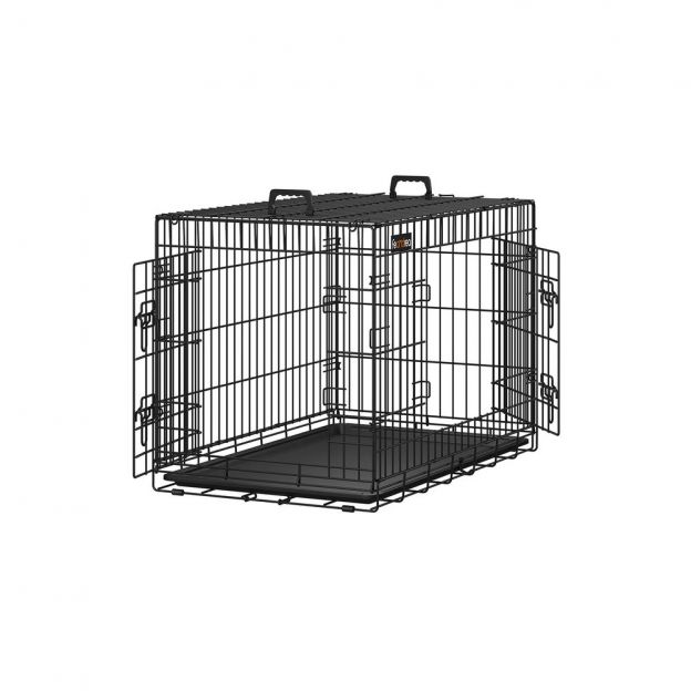Lemmikloomapuur kahe uksega XXXL 122 x 81 x 76 cm 